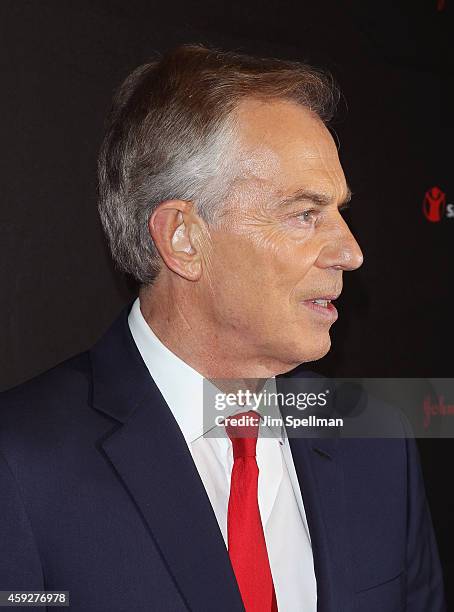 Former Prime Minister of the United Kingdom Tony Blair attends the 2nd annual Save the Children Illumination Gala at the Plaza Hotel on November 19,...