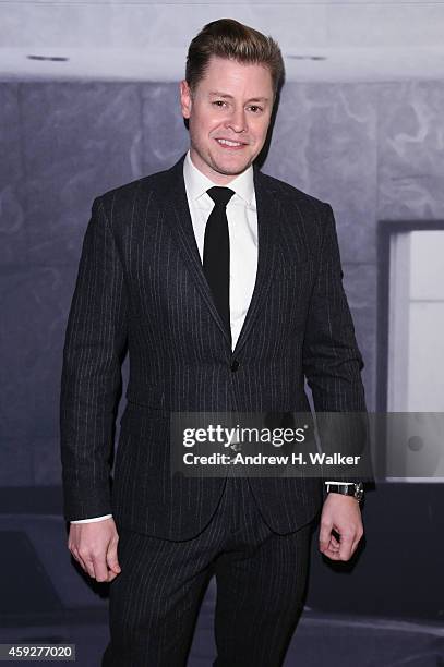 Founder & Creative Director, KiptonART, Kipton Cronkite attends the 2014 Whitney Studio Party presented by Louis Vuitton at Breuer Building on...