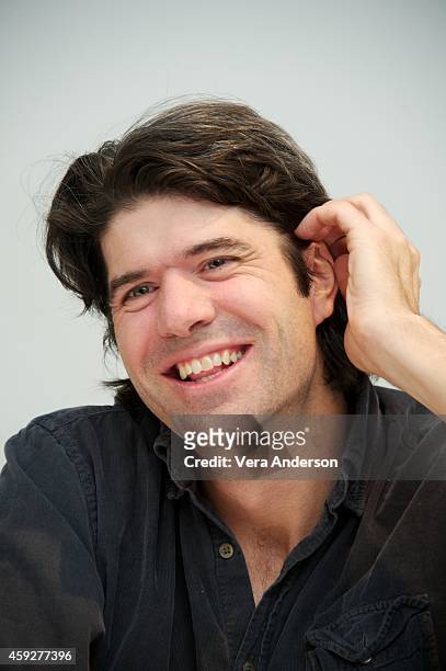 Director J.C. Chandor at the "A Most Violent Year" Press Conference at the Four Seasons Hotel on November 18, 2014 in Beverly Hills, California.