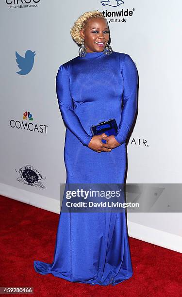 Writer Claire Sulmers attends the 2014 Ebony Power 100 List event at Avalon on November 19, 2014 in Hollywood, California.