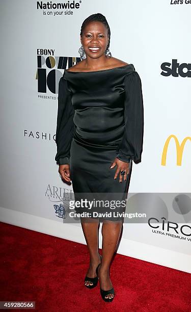 Commissioner Jacqie McWilliams attends the 2014 Ebony Power 100 List event at Avalon on November 19, 2014 in Hollywood, California.