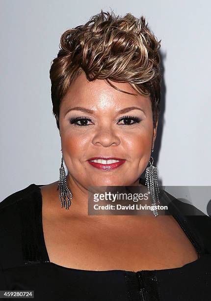 Actress Tamela Mann attends the 2014 Ebony Power 100 List event at Avalon on November 19, 2014 in Hollywood, California.