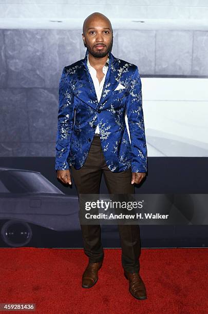 Lorenzo Hill-White attends the 2014 Whitney Studio Party presented by Louis Vuitton at Breuer Building on November 19, 2014 in New York City.