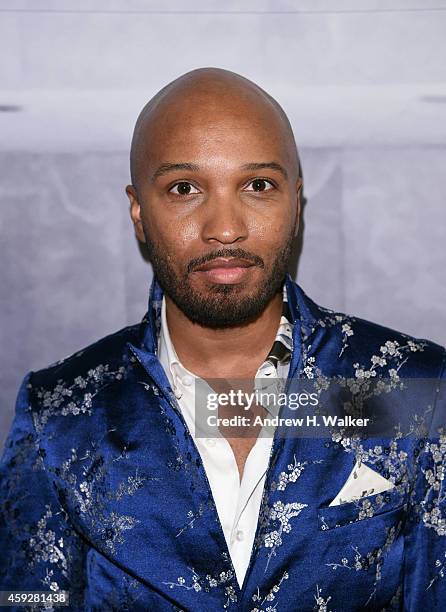 Lorenzo Hill-White attends the 2014 Whitney Studio Party presented by Louis Vuitton at Breuer Building on November 19, 2014 in New York City.