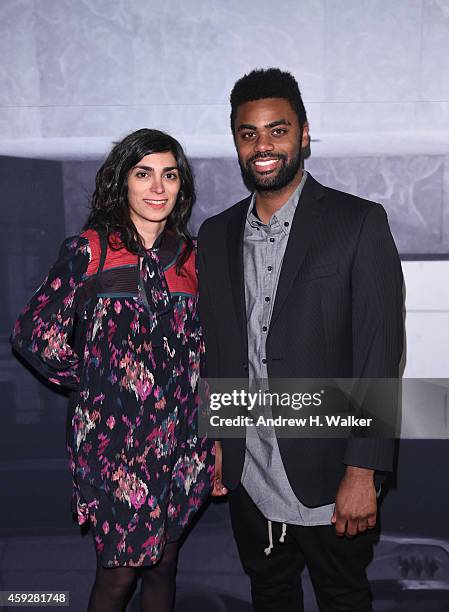 Artist Kevin Beasley attends the 2014 Whitney Studio Party presented by Louis Vuitton at Breuer Building on November 19, 2014 in New York City.