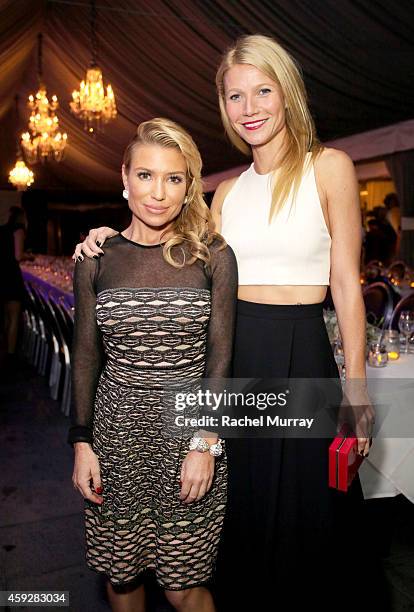 Imagine1day Leadership Awards Honoree Tracy Anderson and actress Gwyneth Paltrow attend Imagine1day Annual Gala Honoring Tracy Anderson at SLS Hotel...