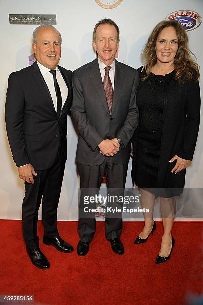 Chairman of the Eagle & Badge Foundation Peter Repovich, Chief Executive Officer for Economic and Business Policy Austin Beutner and actress...