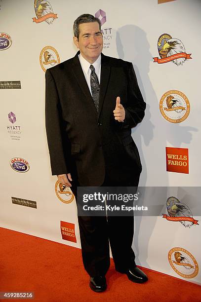 Los Angeles Police Commissioner Alan Skobin arrives at the 2014 Eagle & Badge Foundation Gala at the Hyatt Regency Century Plaza on November 19, 2014...