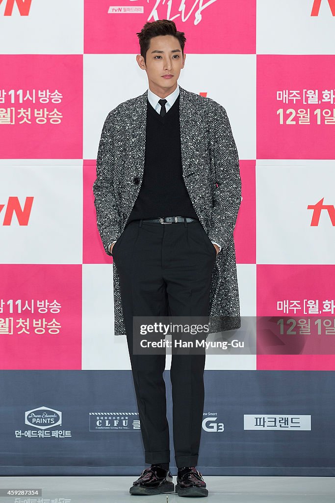 TvN Drama "Righteous Love" Press Conference In Seoul