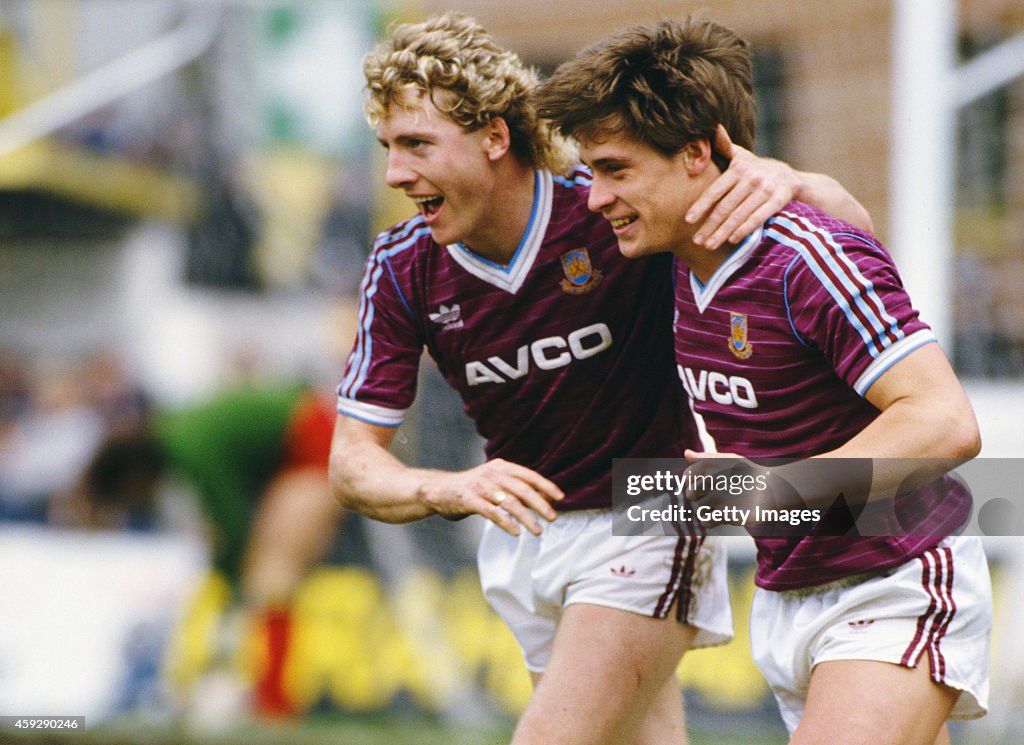 Frank McAvennie and Tony Cottee
