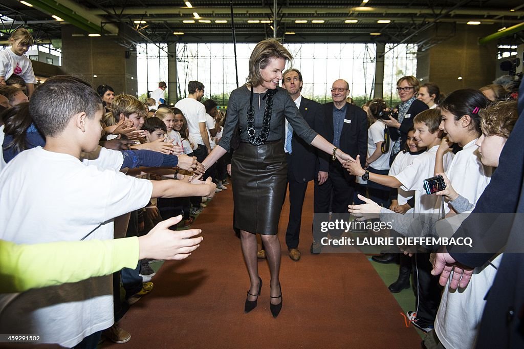 BELGIUM-ROYALS-UNICEF