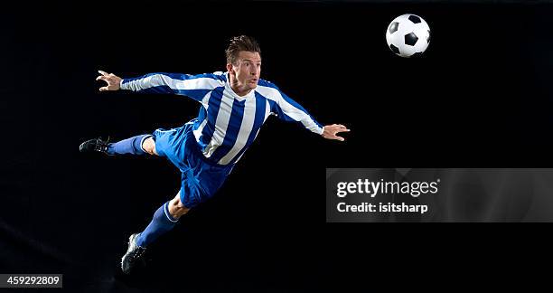 soccer player - heading stock pictures, royalty-free photos & images