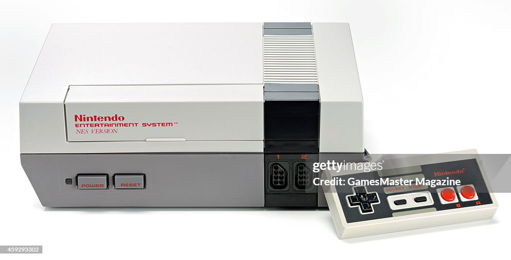 Vintage Game Console Shoot