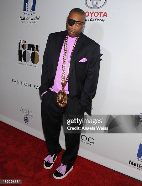 Rapper Slick Rick attends the 2014 Ebony Power 100 List event at ...