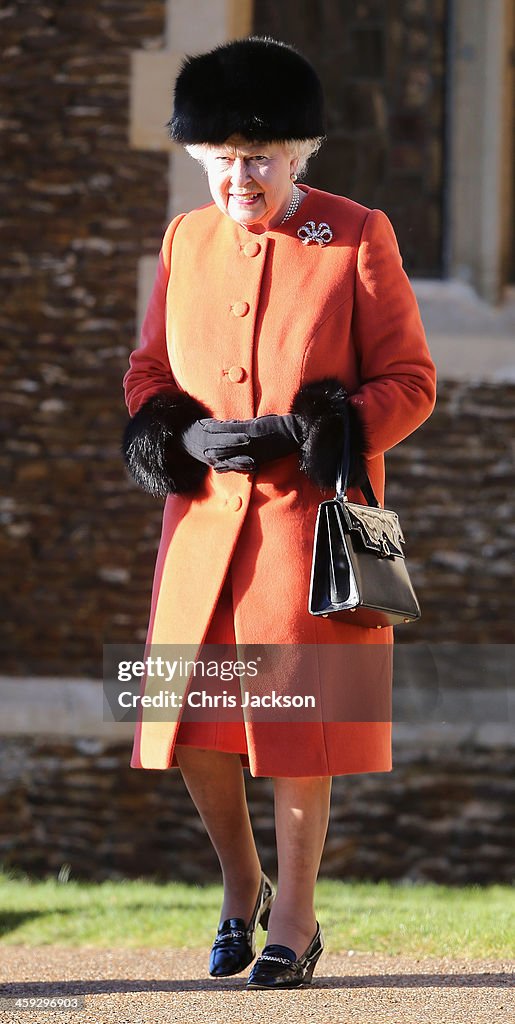 The Royal Family Attend Christmas Day Service At Sandringham