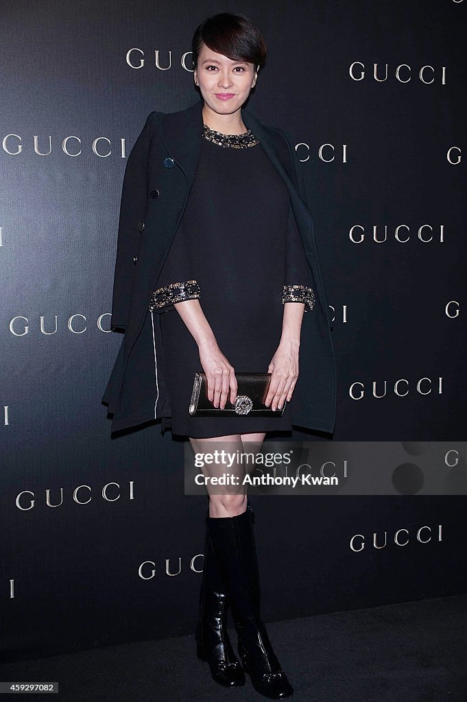 Gucci Celebrates Flora Knight Collection in Hong Kong - Arrivals