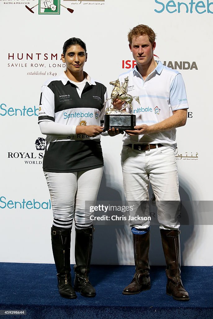 Sentebale Polo Cup Presented By Royal Salute World Polo In Abu Dhabi With Prince Harry - Polo