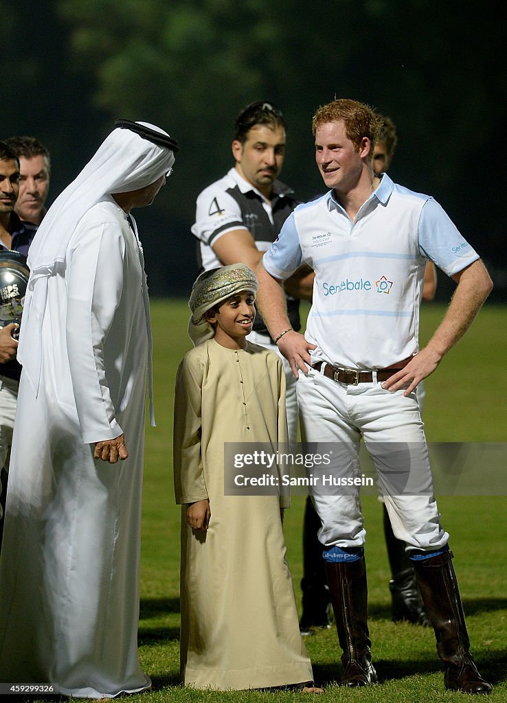 Sentebale Polo Cup Presented By Royal Salute World Polo In Abu Dhabi With Prince Harry - Polo
