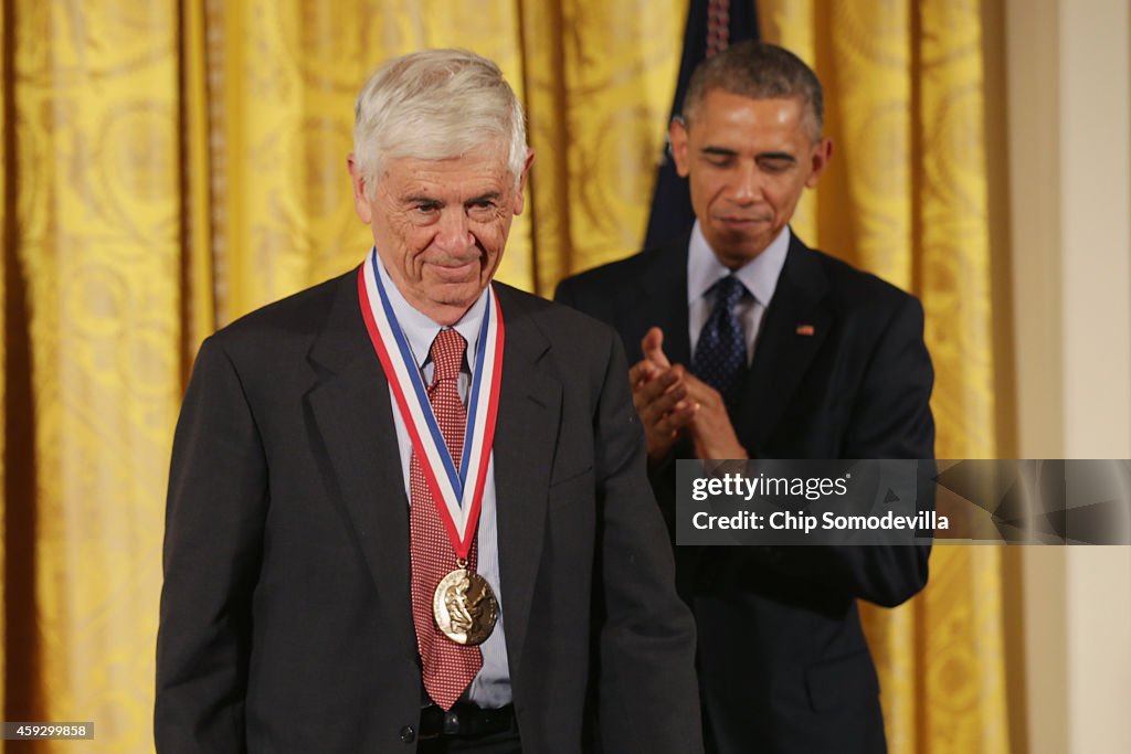 Obama Presents National Medals Of Science And Technology And Innovation