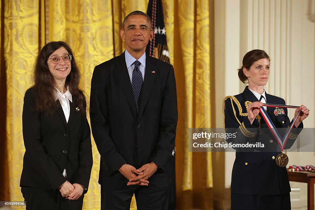 Obama Presents National Medals Of Science And Technology And Innovation