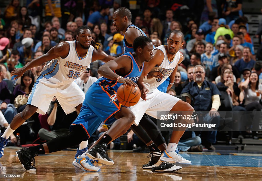 Oklahoma City Thunder v Denver Nuggets