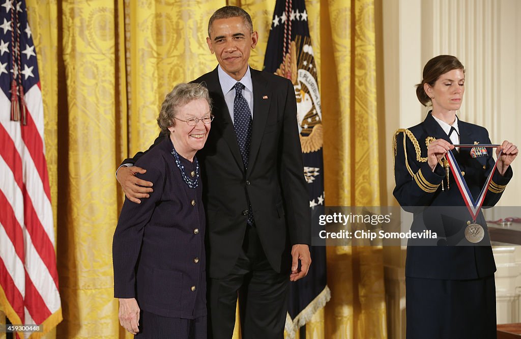 Obama Presents National Medals Of Science And Technology And Innovation