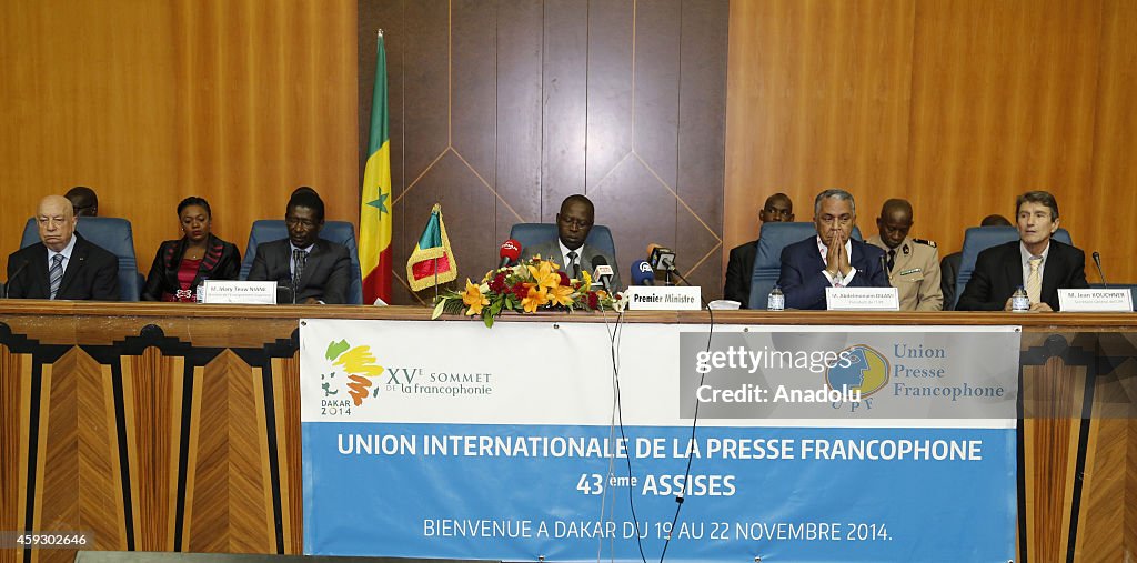 43rd International Francophone Press Union meeting