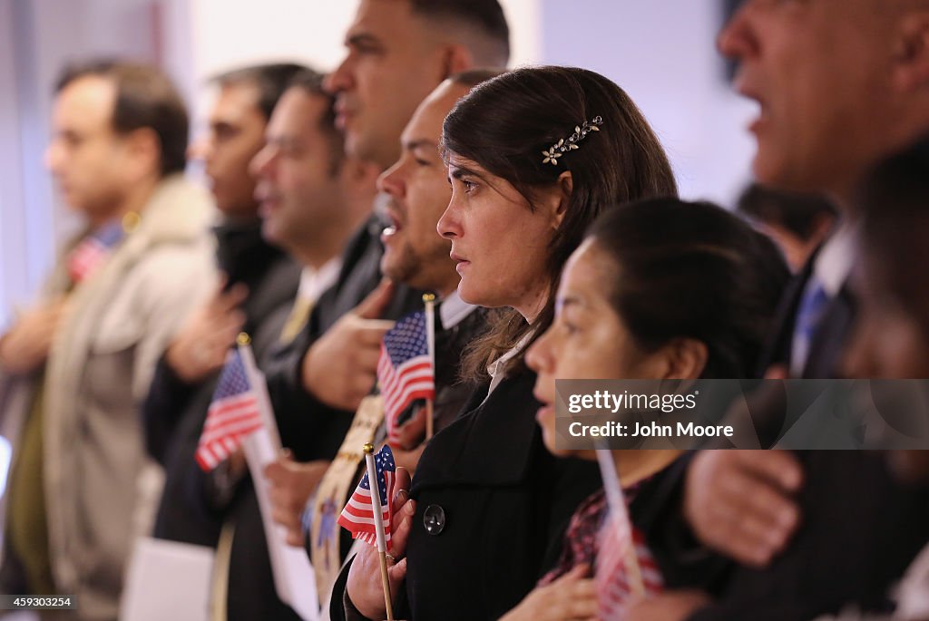 New US Citizens Naturalized In NJ Ceremony