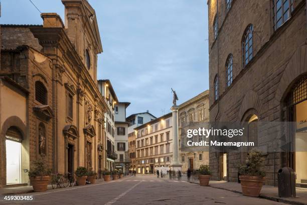 via (street) tornabuoni - florence italy city stock pictures, royalty-free photos & images