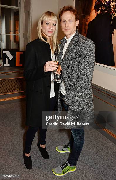 Edward Watson attends the book launch and private view of "Mary McCartney: Monochrome And Colour" curated by De Pury De Pury on November 20, 2014 in...