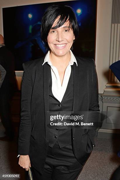 Sharleen Spiteri attends the book launch and private view of "Mary McCartney: Monochrome And Colour" curated by De Pury De Pury on November 20, 2014...