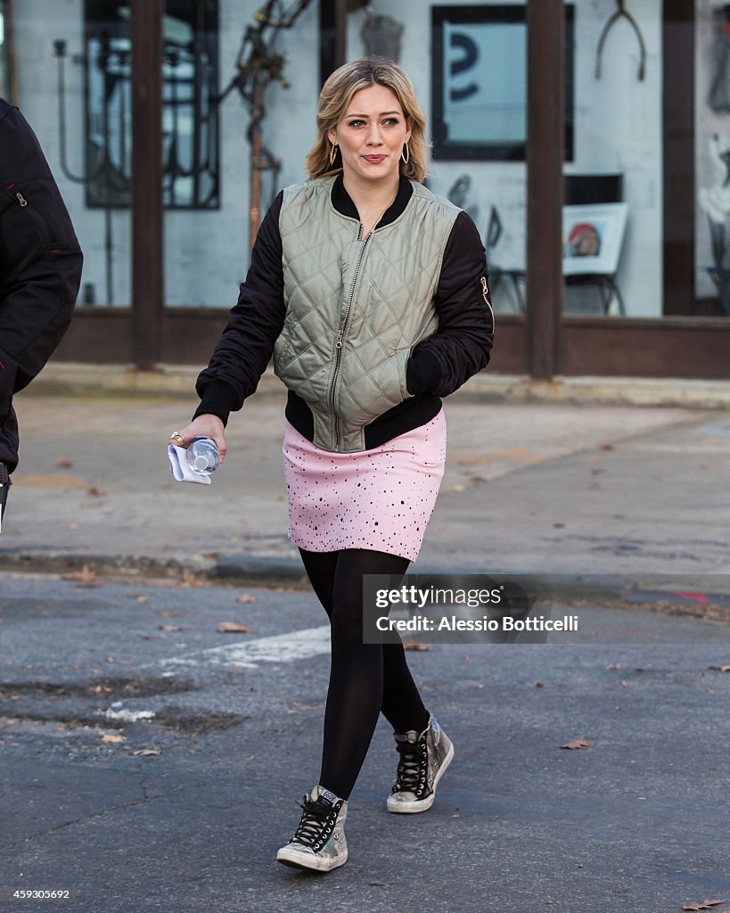 Celebrity Sightings In New York City - November 20, 2014