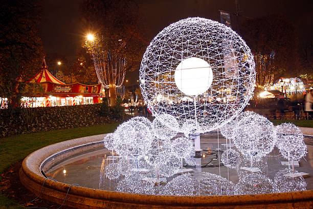 FRA: Christmas Lights On The Champs Elysees  In Paris
