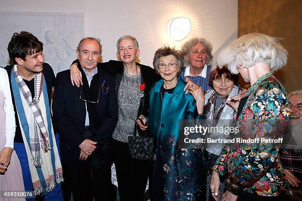 Contemporary artist Adel Abdessemed, Helene's Editor Michel Delorme, Literary criticism Helene Cixous, actress Emmanuelle Riva, Stage Director Ariane...