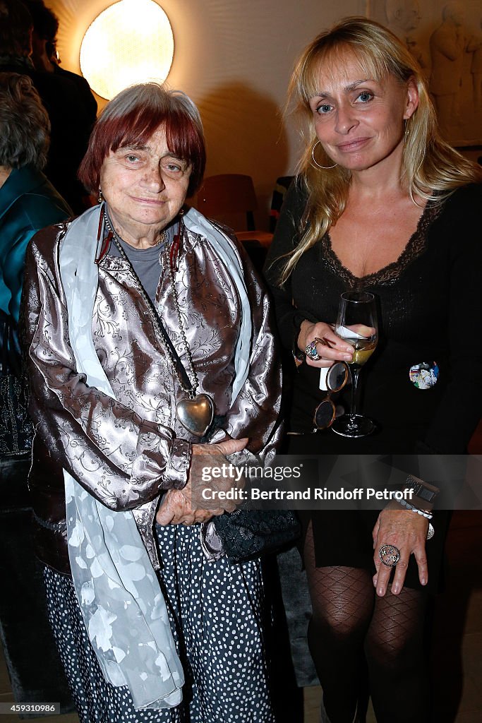 Helene Cixous Receives Insignia Of Officer Of The Legion Of Honor At The Home Of Adel Abdessemed