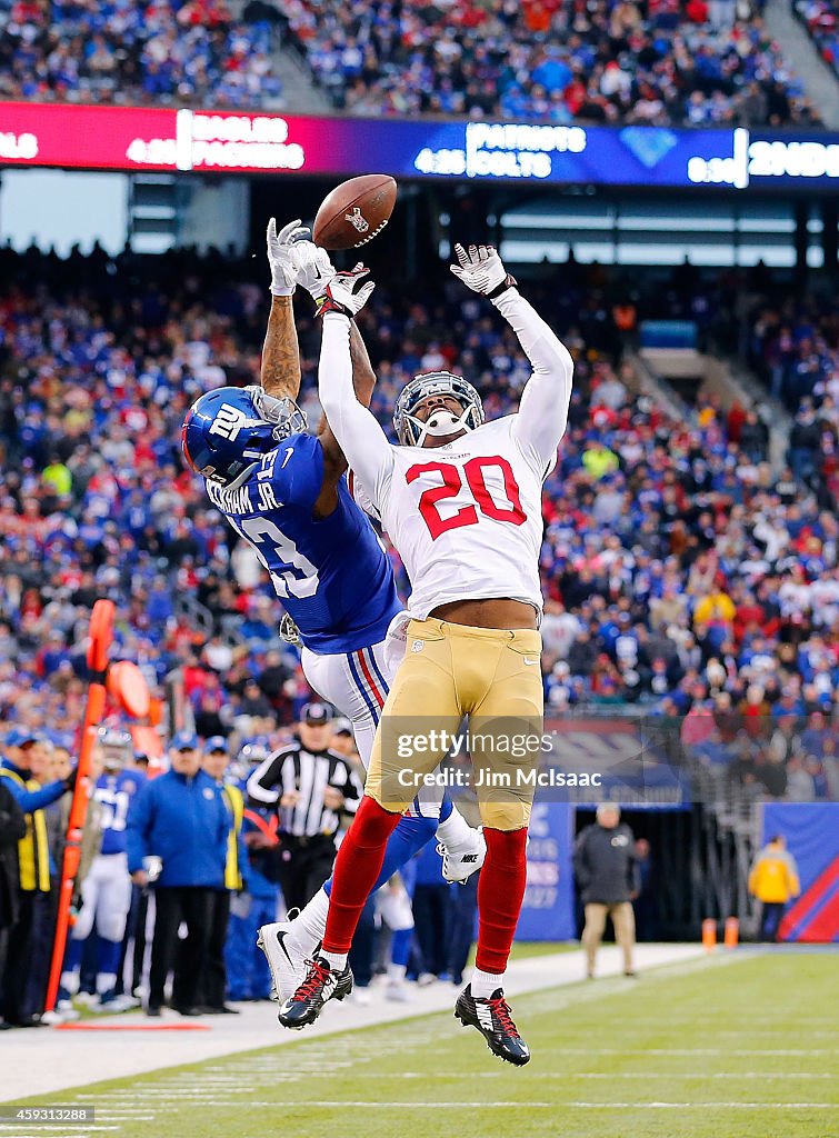 San Francisco 49ers v New York Giants