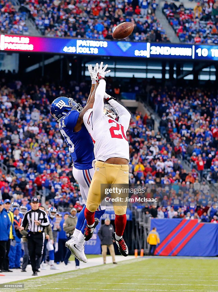 San Francisco 49ers v New York Giants