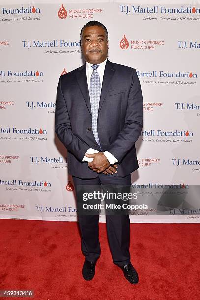 Former professional baseball player Eddie Murray attends the T.J. Martell Foundation's 11th annual New York World Tour of Wine on November 20, 2014...