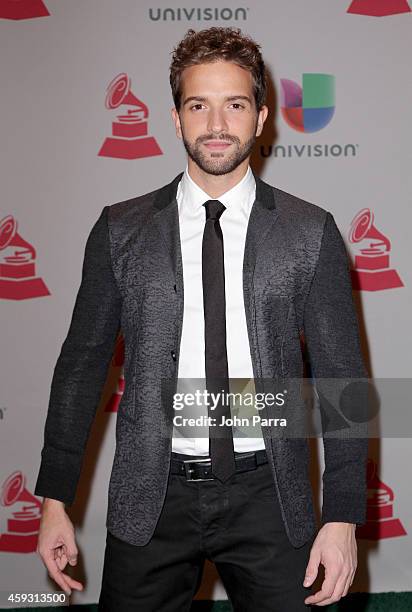 Singer Pablo Alboran attends the 15th annual Latin GRAMMY Awards at the MGM Grand Garden Arena on November 20, 2014 in Las Vegas, Nevada.