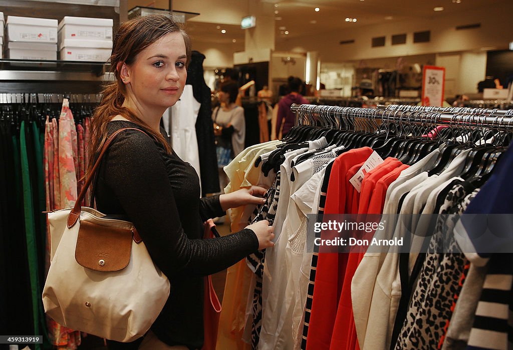 Sydney Rushes To The Boxing Day Sales
