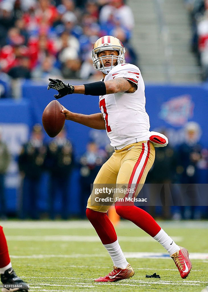 San Francisco 49ers v New York Giants