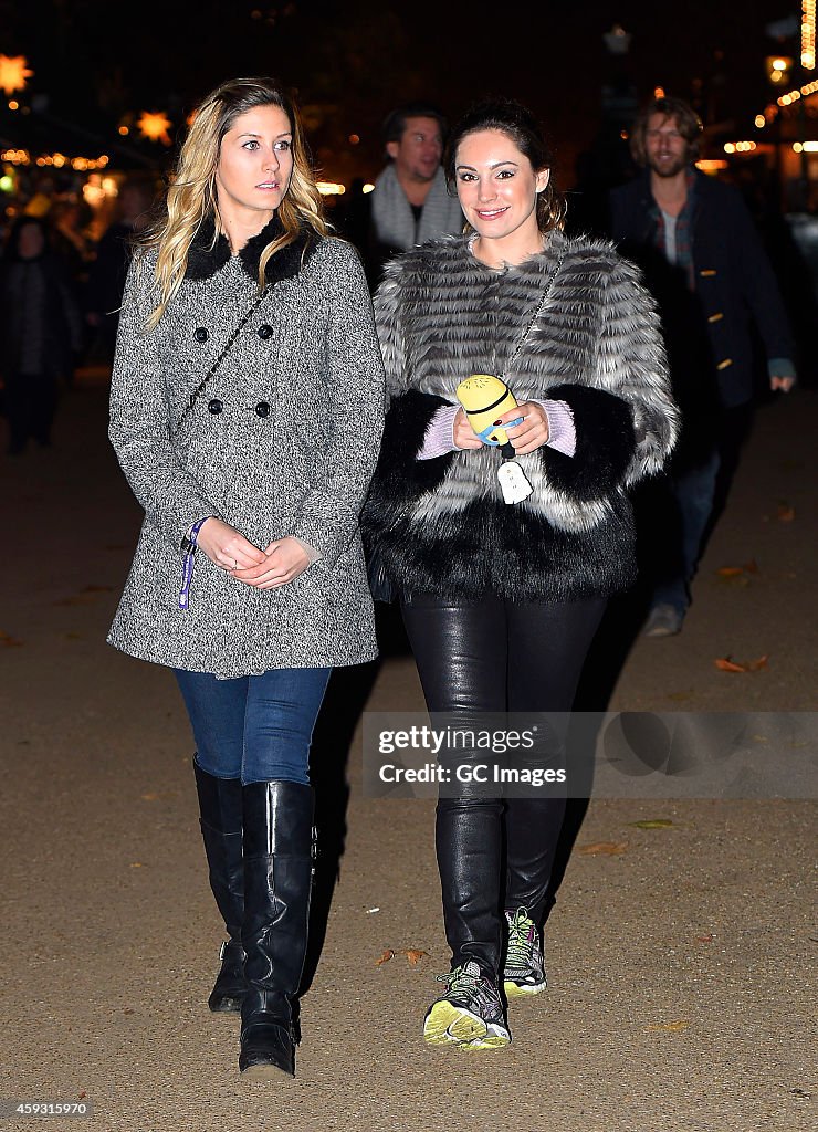 London Celebrity Sightings -  November 20, 2014