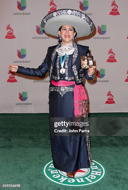 Olivia Gorra attends the 15th annual Latin GRAMMY Awards at the MGM Grand Garden Arena on November 20, 2014 in Las Vegas, Nevada.