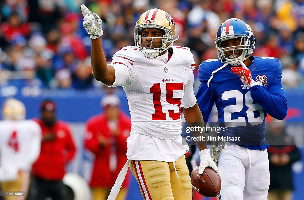 San Francisco 49ers v New York Giants