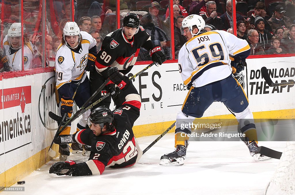 Nashville Predators v Ottawa Senators