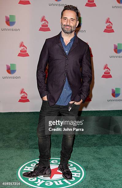 Musician Jorge Drexler attends the 15th annual Latin GRAMMY Awards at the MGM Grand Garden Arena on November 20, 2014 in Las Vegas, Nevada.