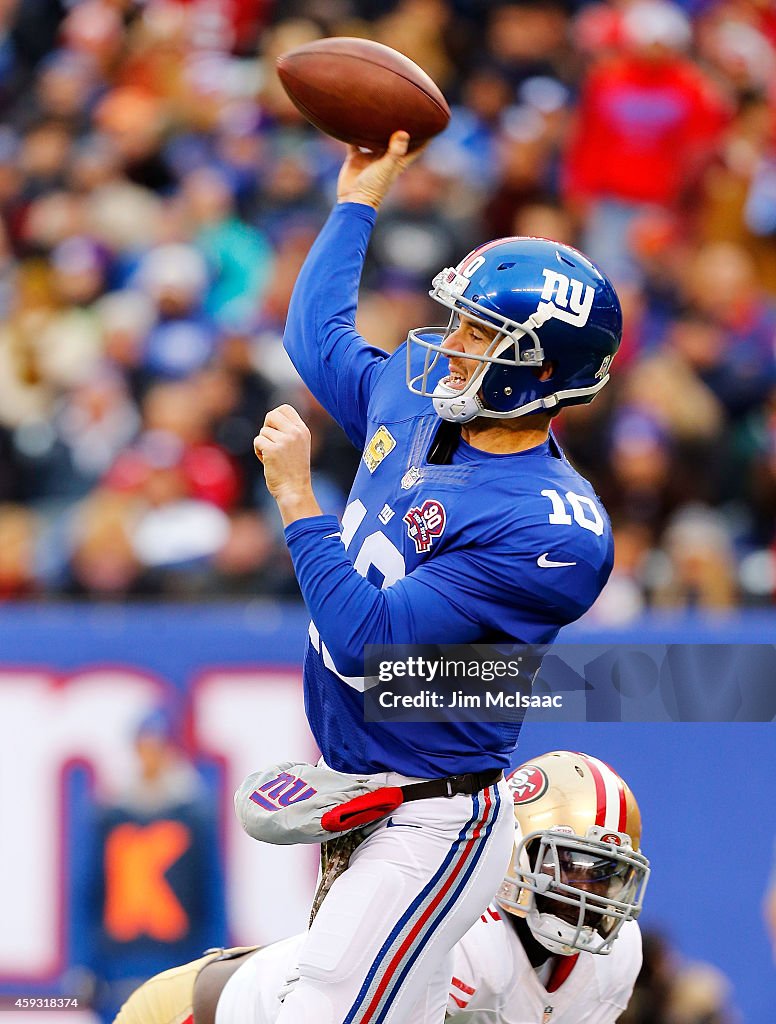 San Francisco 49ers v New York Giants