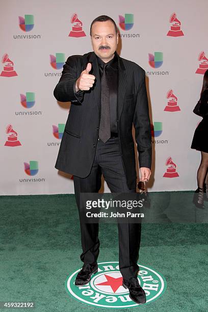 Singer Pepe Aguilar attends the 15th annual Latin GRAMMY Awards at the MGM Grand Garden Arena on November 20, 2014 in Las Vegas, Nevada.