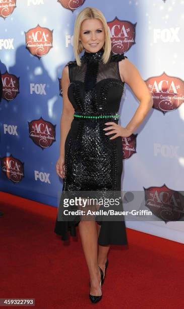 Television personality Carrie Keagan arrives at the American Country Awards 2013 at the Mandalay Bay Events Center on December 10, 2013 in Las Vegas,...