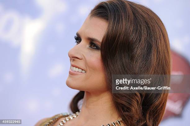 Driver Danica Patrick arrives at the American Country Awards 2013 at the Mandalay Bay Events Center on December 10, 2013 in Las Vegas, Nevada.